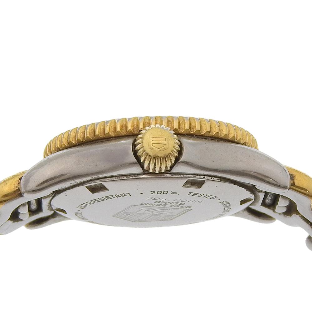 TAG HEUER Cell professional Watches S95.208M grayDial Stainless Steel Quartz Analog display Women Used