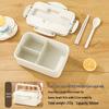 Microwavesafe Insulated Straw Bento Wheat Lunch Box For Office Students