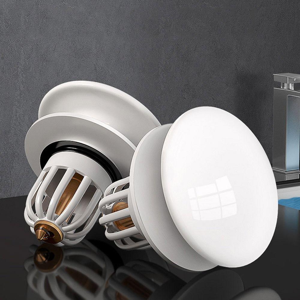 thumbnail image 2 of Buy No Overflow Wash Basin Drain Filter Bounce Core Sink Drain Plug Pop 2 of 12