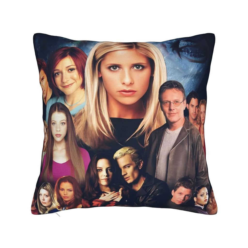 Pillow Case Buffys the V-Vampire Slayer Comfy  Pillow Cover For Office Car Home Decor Cute Funny Pillowcases