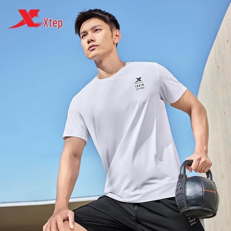 Xtep Men s Quick-Dry Sports T-Shirt L