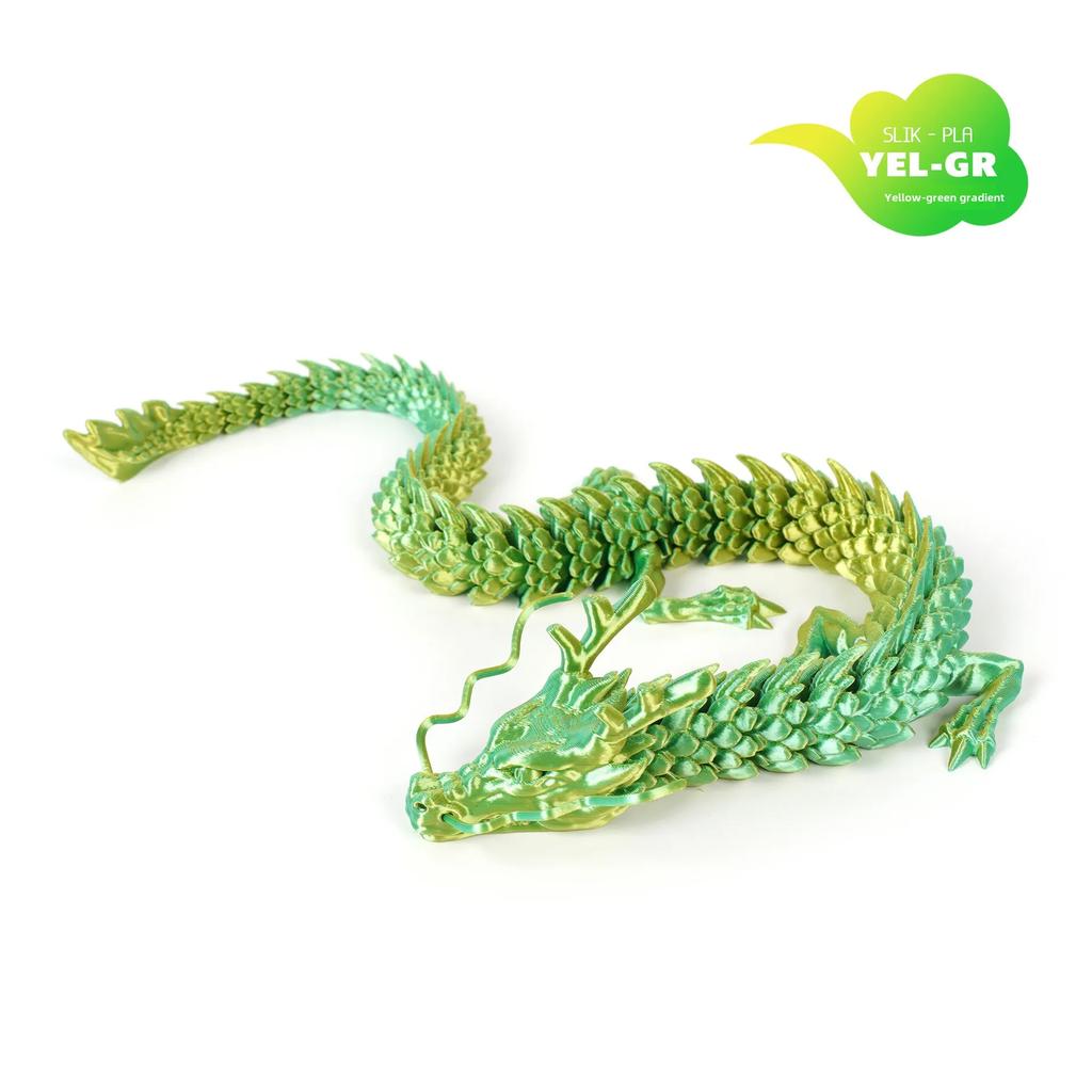 New 30cm 3D printed Chinese dragon Shenlong crafts ornamentsToy joint movable dragon Model Home Office Decoration Decor Gifts