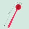 Back Scrubber for Men and Women Silicone Bath Brush Long Handle Double Sided Extended Bathing Scrubbing Massage Brush