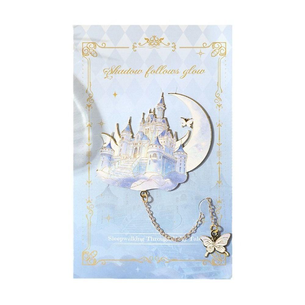 High-Quality Metal Metal Bookmark Exquisite Design Creative Page Marker  For Teachers
