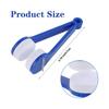 PRIMEFAIR Microfiber Eyeglass Cleaner Clips with Soft Brush, 5 Pack, for Sunglasses and Spectacles, Multicolor