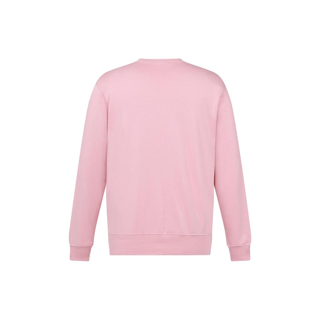 adidas Sweatshirts Unisex Pink Crew Neck Moderate Other HE4349