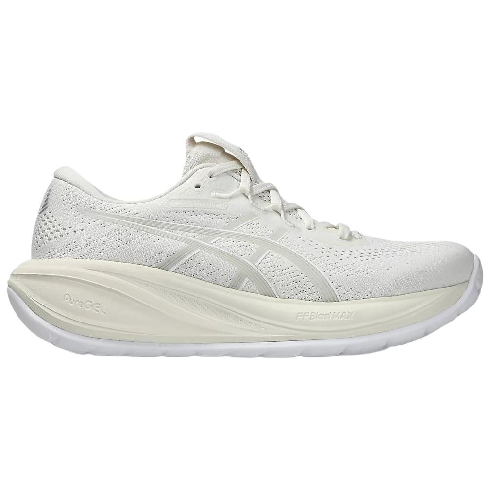 Asics GEL CUMULUS 28 Abrasion Resistant Breathable Running Shoes Women's Ecru 1012B916-100