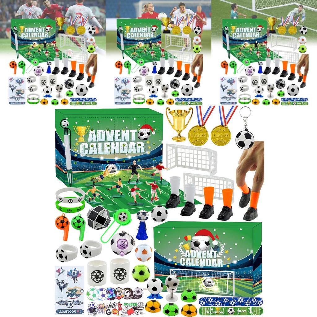Exciting World Cup Soccer Blind Box Toy Set Includes Cheer Whistles And Stickers