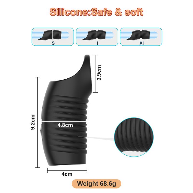2 in 1 Vibrating Penis Sleeve Cock Ring APP Control Penis Ring Male Delay Ejaculation Penis Extender Vibrator Adult Sex Toys