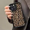 INS Leopard Print Phone Case for Samsung Galaxy S25 S24 S23 S22 S21 S20 Ultra Plus FE A15 A35 A54 A55 Soft TPU Cover