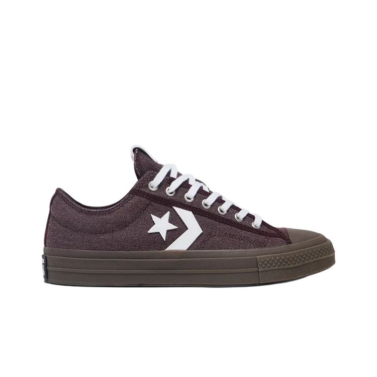 Converse Star Player 76 Low Tough Textures - Rugged Brown Unisex Sneakers Egret White A12713C