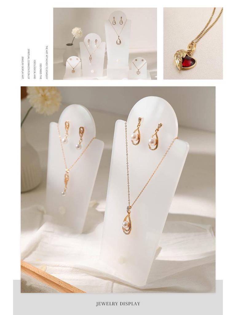 Jewelry Display Stand for Rings, Necklaces, Earrings, and Bracelets - Perfect for Live Streaming and Shooting Props