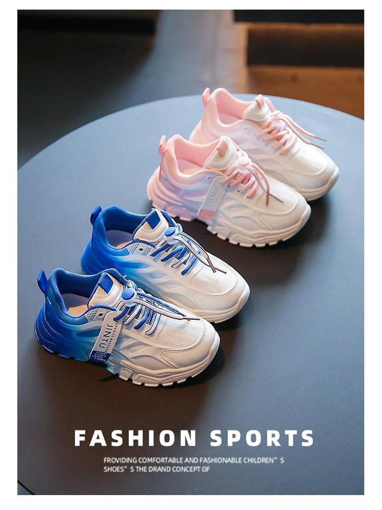 Breathable Children's Mesh Sports Shoes: Stylish, Soft Sole Casual Sneakers for Boys & Girls, Perfect for Spring & Autumn Running or Everyday Wear