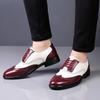 Men's Business Casual Brogues Trendy All-Match Youthful Large Size Spring Autumn Shoes