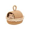 Scratch Resistant Weave Hamster Nest Wear Resistant Hamster Cage Guinea Pig Tunnel  Rest Shelter