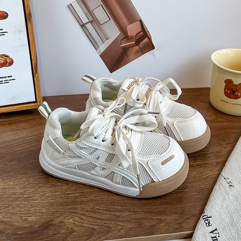 

thick-soled German training shoes women s small white shoes women s mesh breathable 2025 spring and autumn new trendy casual shoes dad shoes 37