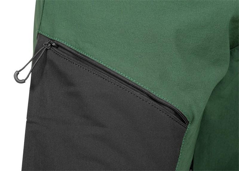 Arbeitshose für den Außenbereich Grün-Grau Größe XL - T N81-293-XL