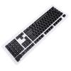 108 Key German Keyboard Keycaps Minimalist Mechanical Keyboard Translucent Keycaps for 61 64 68 84 87 96 98 100 104 108 Keyboards