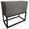 Loft Fiorino Flower Stand Gray 42x22x40 Cm
