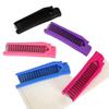 Colorful Portable Fashion Hair Comb Folding Anti-static Plastic Comb Hair Brush Compact Pocket Size Purse Hair Comb Cepillo Para