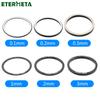 ETERMETA Bicycle Spacer Made of Aluminum Alloy, Inner Diameter 30mm,