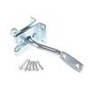 Self-Locking Gate Latch Carbon Steel Post Mounted Fence Gate Latch Heavy Duty Automatic Gravity Latch Self Locking Fence