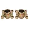 2pcs Wheel Rear Axle Hub 28 Tooth Spline 4 Stud for 50CC 110CC 150CC Quad Bike ATV Go Kart