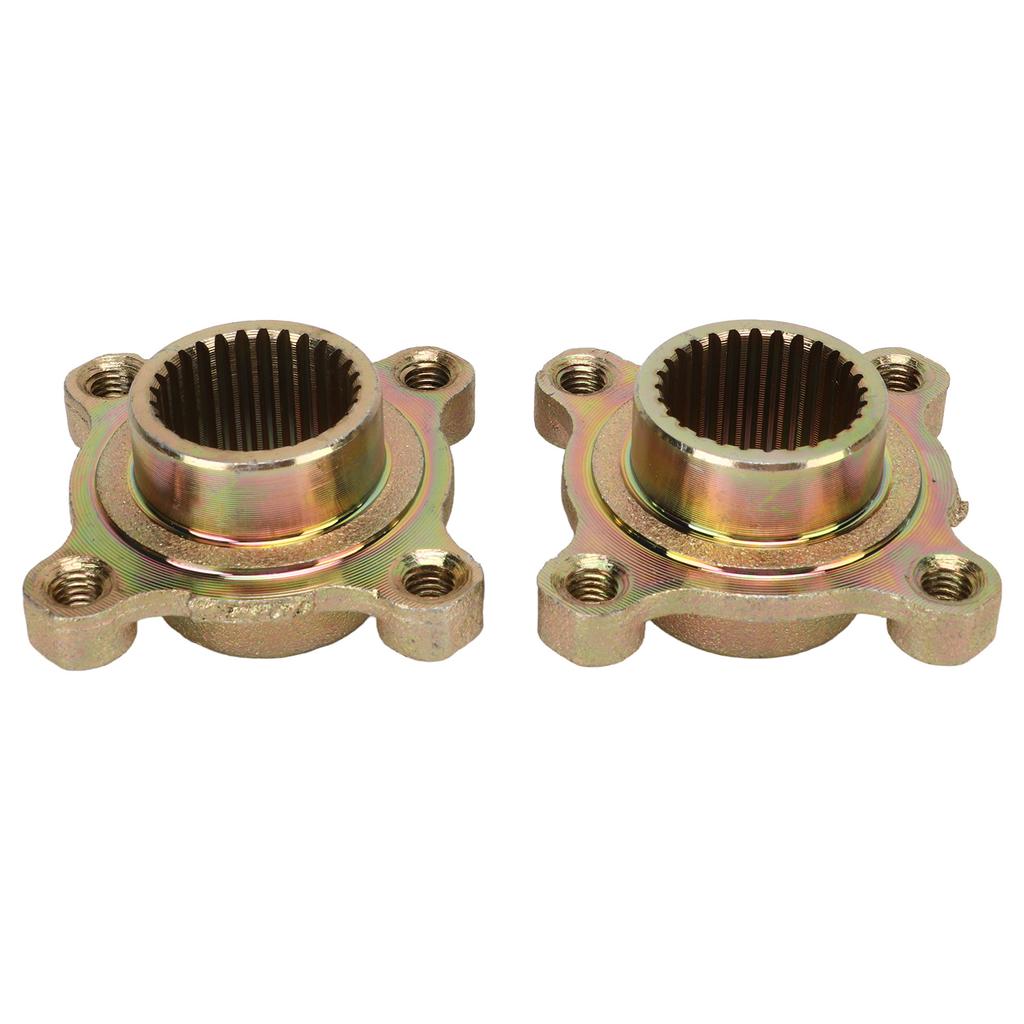2pcs Wheel Rear Axle Hub 28 Tooth Spline 4 Stud for 50CC 110CC 150CC Quad Bike ATV Go Kart