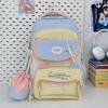 Cute Gaoyan College, Small Style, Fresh and Transparent Pain Bag, High School Student Large-capacity Schoolbag, High School Student Backpack
