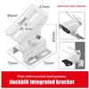 Aluminum Alloy CCTV Camera Mount Rod Ceiling Wall Bracket Reliable Durable Holder for Indoor Surveillance Security System