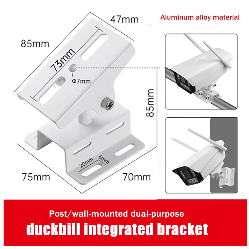 Aluminum Alloy CCTV Camera Mount Rod Ceiling Wall Bracket Reliable Durable Holder for Indoor Surveillance Security System