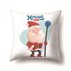 Christmas Gifts Santa Claus Pattern Pillow Polyester Home