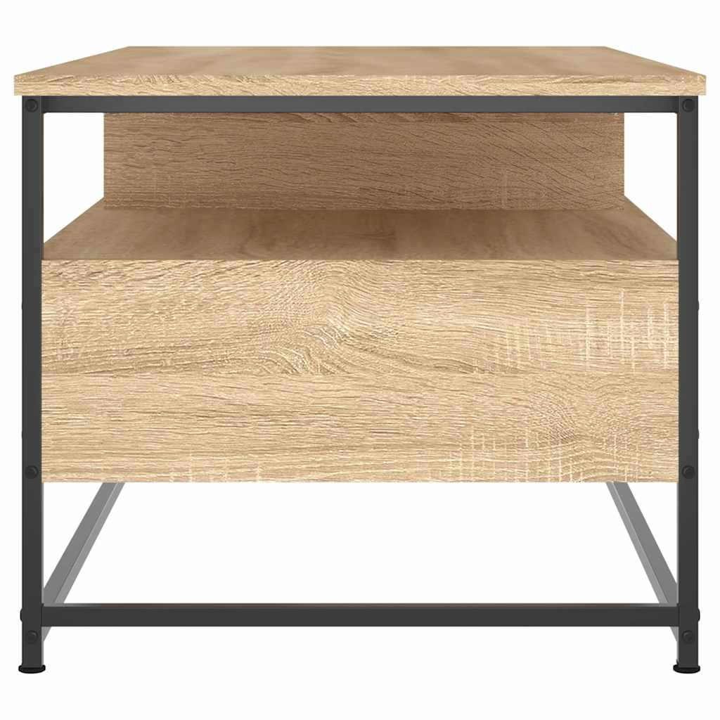 Coffee Table Sonoma Oak 100x51x45 Cm Particleboard