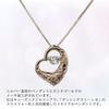 Hawaiian Jewelry Memorial Pendant with Dancing Stone and Cubic Zirconia, Perfect for Keeping Ashes, In Sterling Silver and Pink Gold.