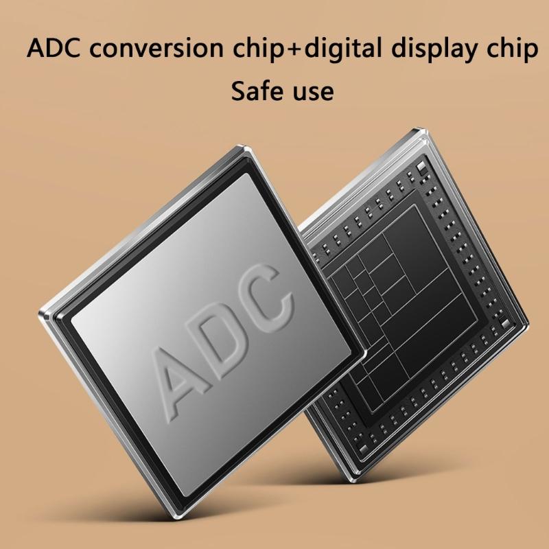 Highly Speed 80Gbps USB 4.0 Adapter with Digital Display USB Connectors for Voltages and Current Monitoring with Switching