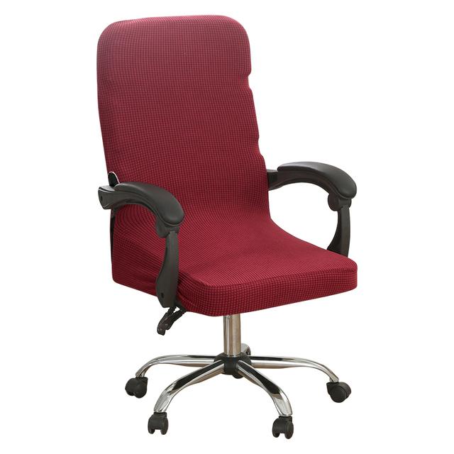 Elastic Office Lift Computer Chair Cover Modern Anti -Dirty Rotating Chair Seat Case Home Chair Covers Removable Slipcovers