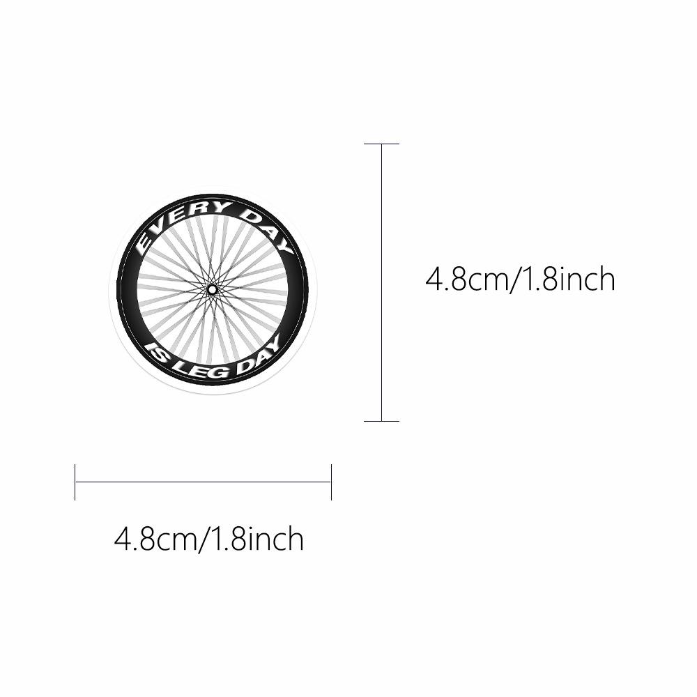 10/30/60pcs Cool Mountain Road Bike Graffiti Stickers Cartoon Riding Inspirational Sticker Motorcycle Helmet Phone Decals Decor