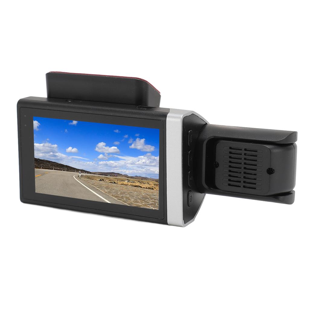 3 Channel Dash Cam Professional 3.0 Inch Screen 1080P HD Night Version Wide Angles Triple Camera