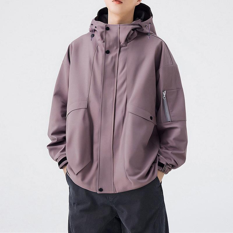 2025 Fall/Winter New Windproof Jacket Men's Regular Fashion Trend Men's Warmth