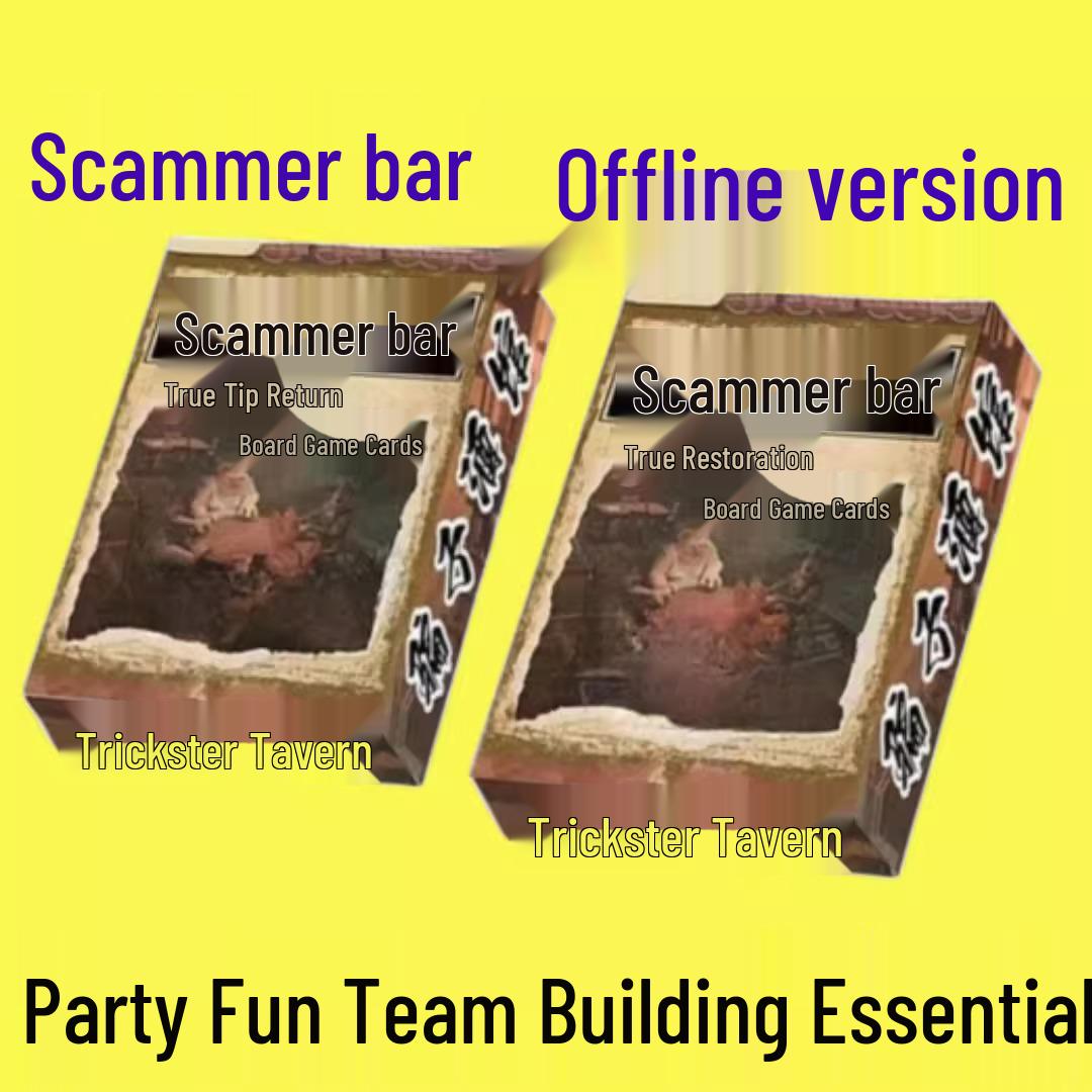 

**«Настольная игра «Таверна мошенника»**: 2 колоды для новых игроков с бесплатной доставкой - Многопользовательское веселье для вечеринок **