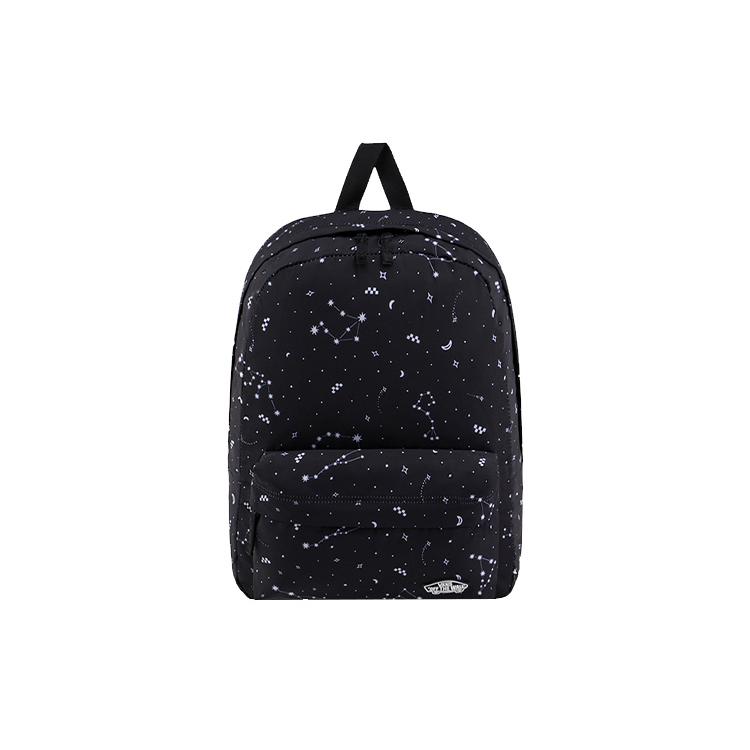 

New Vans Polyester Backpack Regular Unisex Black VN00021MYWT 31.0*11.9*41.9CM