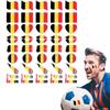 40 Pcs Flag Temporary Tattoo National Flags Tattoo Stickers Waterproof Flags Temporary Tattoo 8 Styles