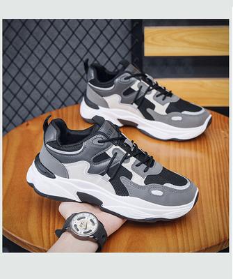 Fashion Men's Mesh Breathable Sneakers Fashion Versatile Casual Shoes for Men 2024 Male Height Thick Comfortable Tennis Running Shoes