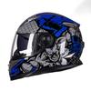 Full Face Motorcycle Helmet Dual Lens Winter Safety Anti-Fog Waterproof Motocross HelmetRiding Motorbike Helmet Men Women DOT