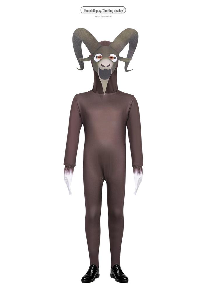Halloween 99 Nights Deer Monster Jumpsuit - Children's Bat & Owl Cosplay Costume