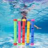 5 Stück Kinder Unterwasser Tauchstäbe Pool Schwimmtraining Wasserspiel SpielzeugBunt