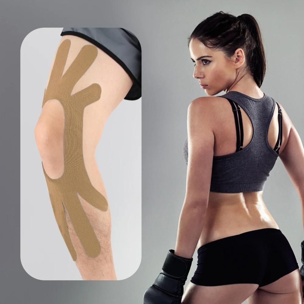 Recovery Stickers Knee Kinesiology Tape Athletic Fitness Muscle Patch Sports