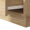 Nightstand Sonoma Oak 50 x 34.5 x 50 cm Engineered Wood