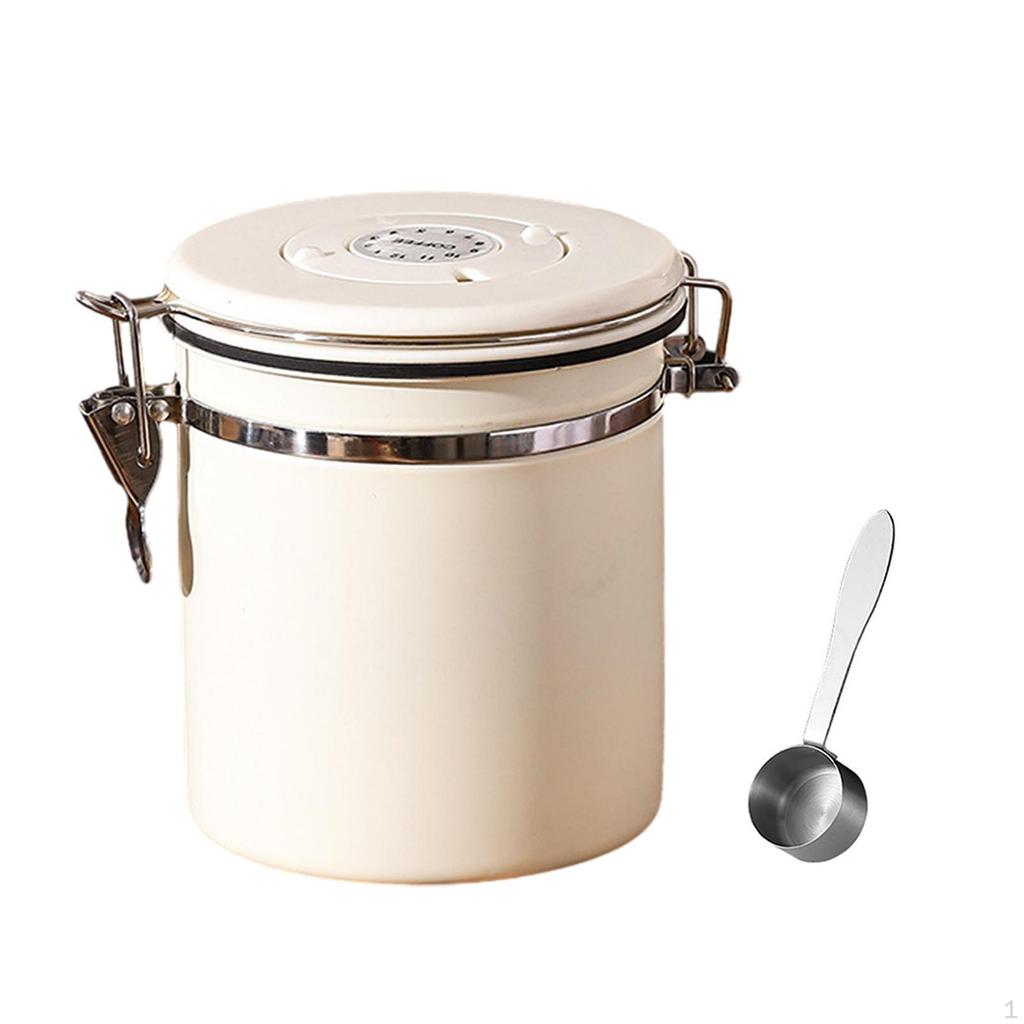 Kaffebønnebeholder Te Sukkerbeholdere med Datoopptak Verktøy Lufttett Oppbevaringstank Husholdning