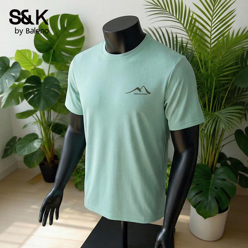 Baleno Men's S&K Ice Silk Short Sleeve T-Shirt